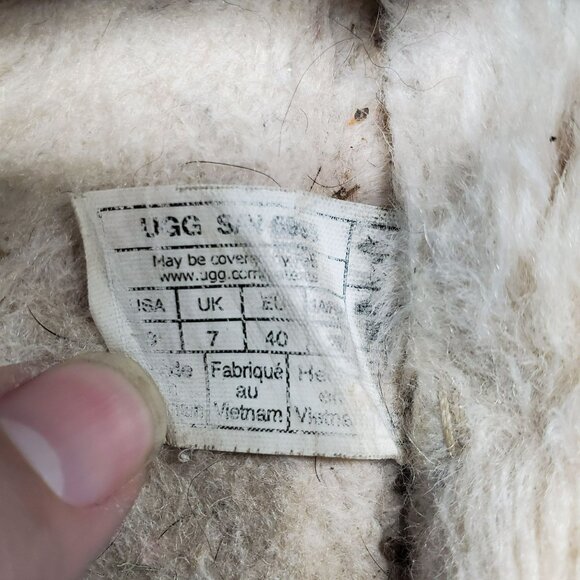 UGG Shoes Womens Size 9 Brown Suede Tasman Chestnut Slip On Clogs *Read* - Picture 8 of 11